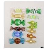 Art Glass Candy/ 14 pc