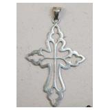 Sterling Cross Pendant