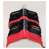 Joy Mangano + Flocked Hangers / 31 Pc