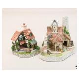 David Winter Cottages Collectible Figures/ 2pc