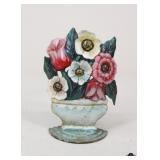Cast Iron Floral Doorstop Cast Iron Floral Doorstop