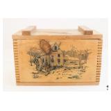 Wood Wine Crate - The Classic By Evans Wood Wine Crate - The Classic By Evans