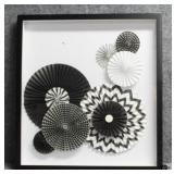 Folded Paper Shadowbox Framed Folded Paper Shadowbox Framed