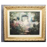 "Doorway & Garden" Print on Canvas by Graves "Doorway & Garden" Print on Canvas by Graves