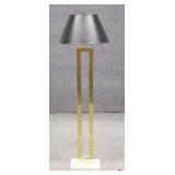 Metal & Stone Floor Lamp Metal & Stone Floor Lamp