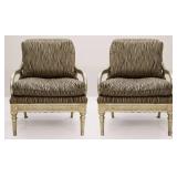 Henredon Arm Chairs / 2pc Henredon Arm Chairs / 2pc