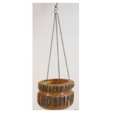 Wood Hanging Planter Wood Hanging Planter
