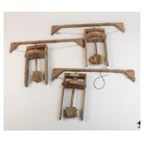 Vintage Handmade Butter Churns / 3 Pc Vintage Handmade Butter Churns / 3 Pc