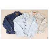 Size S/M Vintage Levis Blue Jean Jackets / 3 Pc Size S/M Vintage Levis Blue Jean Jackets / 3 Pc