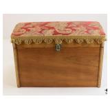 Upholstered Wood Chest Upholstered Wood Chest