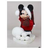 Mickey Mouse Animated Christmas Figurine Mickey Mouse Animated Christmas Figurine