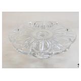Crystal Cake Stand with Floral Design Crystal Cake Stand with Floral Design