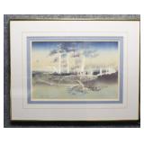 Original Mono Print Signed E. Rose Original Mono Print Signed E. Rose