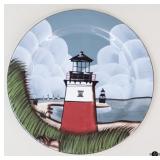 Sakura Earthenware Lighthouse Plate Sakura Earthenware Lighthouse Plate