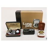 Gossen, Zeiss Ikon + Light Meters / 4 pc Gossen, Zeiss Ikon + Light Meters / 4 pc