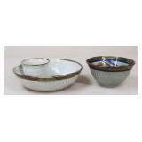 Glazed Stoneware/ 2 Pc Glazed Stoneware/ 2 Pc