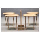 TV Trays w/Stand / 4 pc TV Trays w/Stand / 4 pc