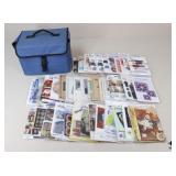 Sewing Pattern Assortment  W/Case Sewing Pattern Assortment  W/Case