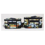 Horse Design Travel Cases / 2 Pc Horse Design Travel Cases / 2 Pc