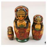 Nesting Dolls / 3 Pc Nesting Dolls / 3 Pc