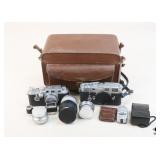 Leica Film Camera w/Case Leica Film Camera w/Case