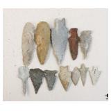 Arrowhead Collection / 12 pc Arrowhead Collection / 12 pc