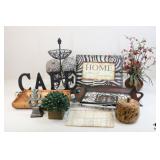 Home Decor: Artificial Arrangements, Trays+ Home Decor: Artificial Arrangements, Trays+