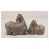 Pair of Horse Figurines Pair of Horse Figurines