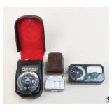 Gossen & Weston Light Meters/ 3 pc Gossen & Weston Light Meters/ 3 pc