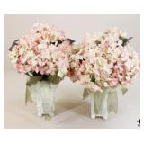 2 Hydrangea Floral Arrangements 2 Hydrangea Floral Arrangements