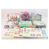 Melissa & Doug+ Floor Puzzles + 9/ Pc Melissa & Doug+ Floor Puzzles + 9/ Pc