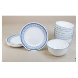 Corelle By Corning Dishware / 8 Pc Corelle By Corning Dishware / 8 Pc