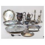 Silver Plate Assortment Silver Plate Assortment