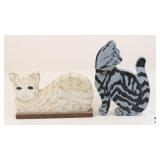 Wood Cat Decor Wood Cat Decor