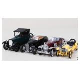 Franklin Mint Precision Model Cars / 4 Pc Franklin Mint Precision Model Cars / 4 Pc