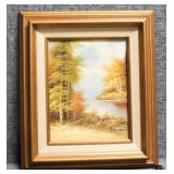 Original Painting on Canvas Signed R.Bounder