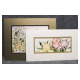 Floral S/N Prints by Susan Brixton 2/PC