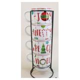 Cup Storage w/ 4 Cups