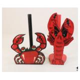 Painted Wood Paper Towel Holders