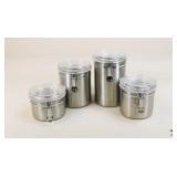 Metal Cannister Set / 4 pc