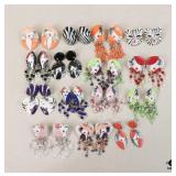 Pierced Earrings / 16 pc