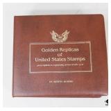 Golden Replicas Of United States Stamps Collection