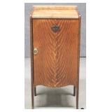 Tiger Oak Music Cabinet