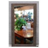 Framed Beveled Mirror