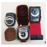 Light Meters: Zeiss, Gossen & Vivitar / 3 pc