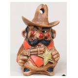 Vintage Sheriff Cookie Jar