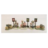 David Winter Cottages Collectible Figures/ 5 pc