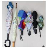 Umbrella Assortment Butterflies, Monet + / 6 Pc