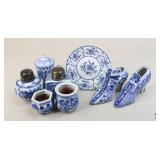 Blue & White Assortment / 8 Pc