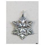 Sterling Snowflake Pendant
